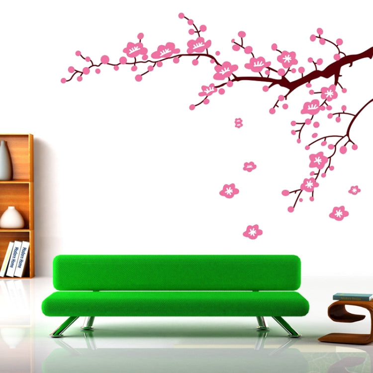 DIY Fashion Self Adhesive PVC Removable Wall Stickers / House Interior Decoration Pictures -- Plum Blossom, Size: 90cm x 60cm