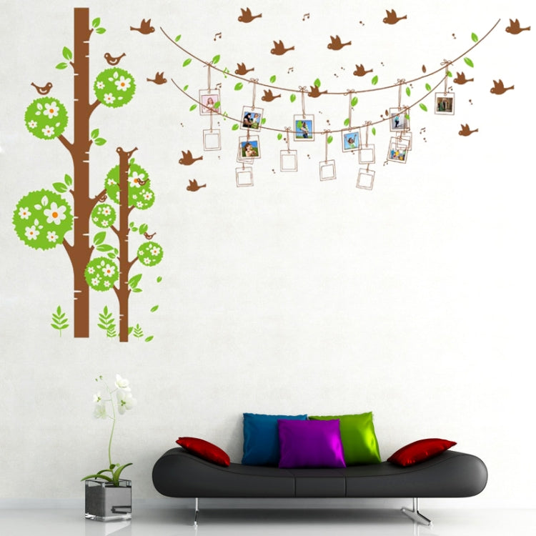 DIY Fashion Self Adhesive PVC Removable Wall Stickers / House Interior Decoration Pictures -- Custom Photo Tree, Size: 90cm x 60cm