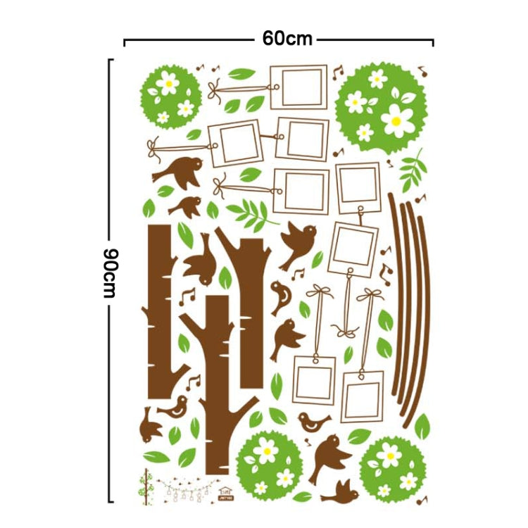 DIY Fashion Self Adhesive PVC Removable Wall Stickers / House Interior Decoration Pictures -- Custom Photo Tree, Size: 90cm x 60cm