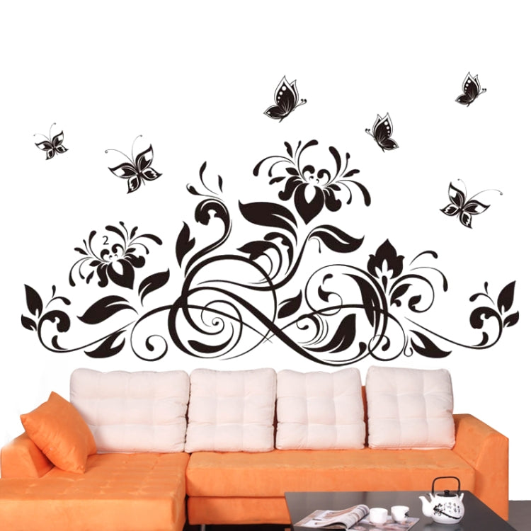 DIY Fashion Self Adhesive PVC Removable Wall Stickers / House Interior Decoration Pictures -- Butterfly, Size: 90cm x 60cm
