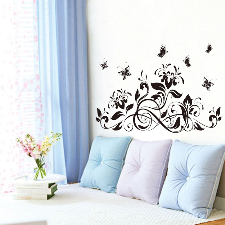 DIY Fashion Self Adhesive PVC Removable Wall Stickers / House Interior Decoration Pictures -- Butterfly, Size: 90cm x 60cm