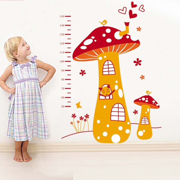 DIY Fashion Self Adhesive PVC Removable Wall Stickers / House Interior Decoration Pictures -- Mushroom Measuring Height, Size: 90cm x 60cm