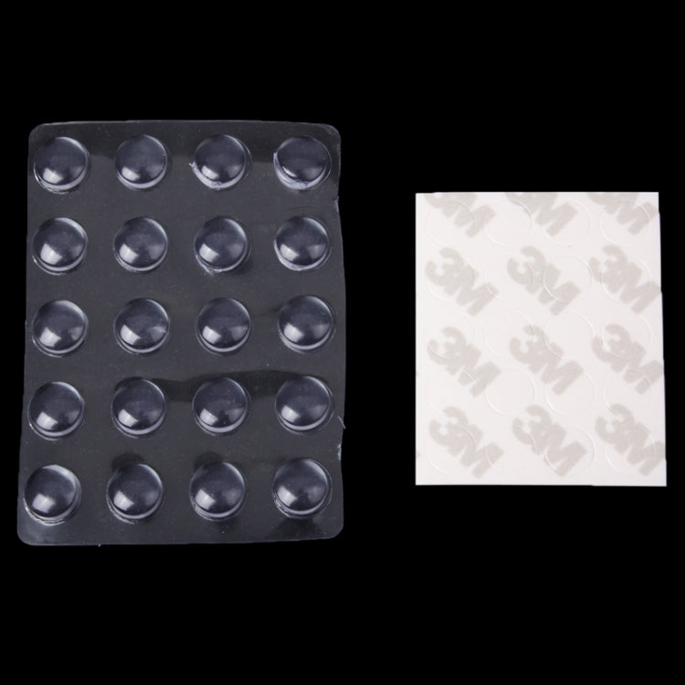 20pcs Silicone Glass Non-slip Window / Door / Cupboard Sticker Pad