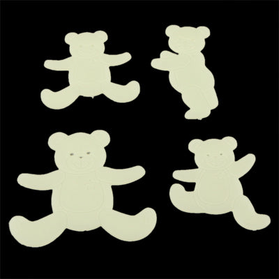 Glow in the Dark Light Green Baby Bear Shape Luminous Paste / Wall Stickers