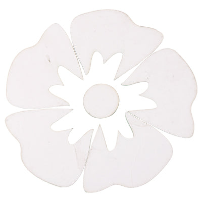 Large + Middle + Small Size Flower Shaped DIY Adhesive Wall Sticker Decal Wallpaper House Interior Decor