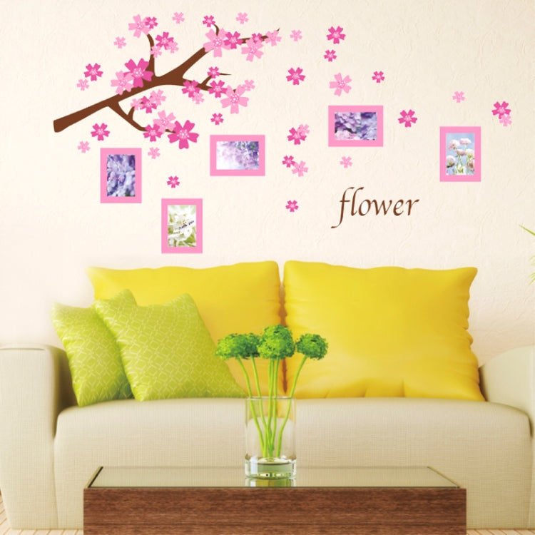 Fashion Self Adhesive PVC Removable Wall Stickers, Photo Frame, House Interior Decoration Pictures, Size: 90cm x 60cm