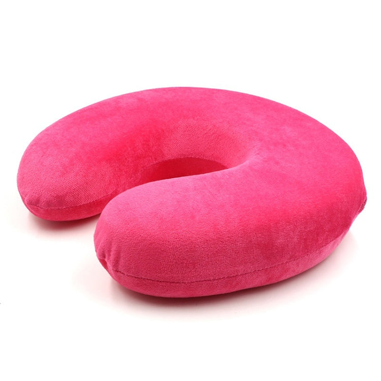 Cute U-shape Soft Neck Rest Car Office Travel Pillow Gift