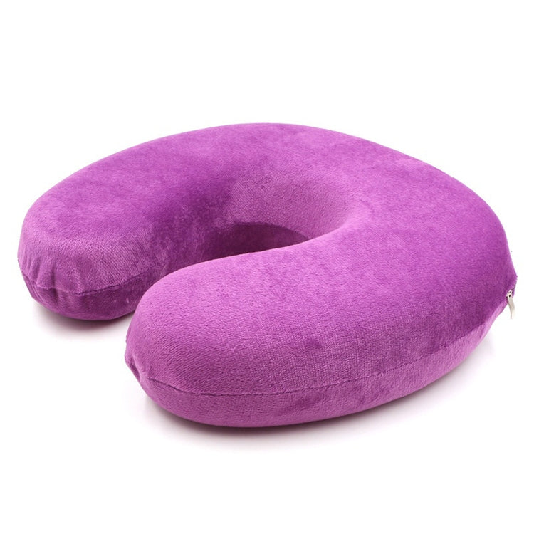 Cute U-shape Soft Neck Rest Car Office Travel Pillow Gift