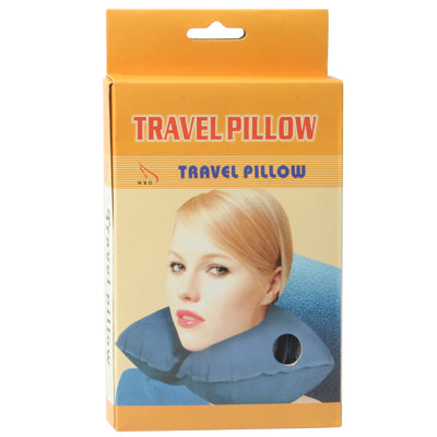 Multipurpose Inflatable Travel Air Pillow (Random Color Delivery)
