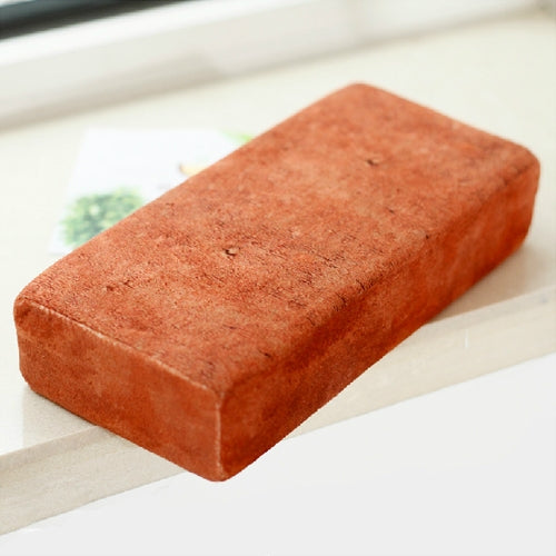 Creative Brick Shape Pillow Nap Pillow Home Decoration, Size: 23cm x 11cm x 4.5cm(Brown)