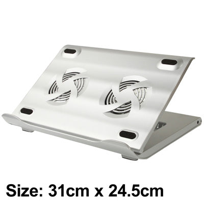 HH-S1001 Metal Feels Design Powerful Laptop USB Cooler Pad