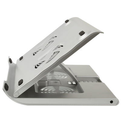 HH-S1001 Metal Feels Design Powerful Laptop USB Cooler Pad