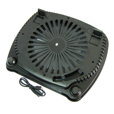 Powerful Laptop cooler pad(Black)