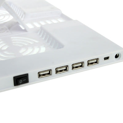 HH-S1001 Professional Classic Cooler Pad Powerful Laptop USB Cooler Pad with 4 x USB 2.0 HUB