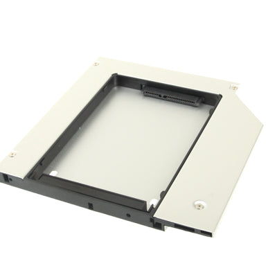 9.5mm Ultra Slim Thin SATA HDD Caddy to SATA, Support 2.5 inch HDD(Silver)