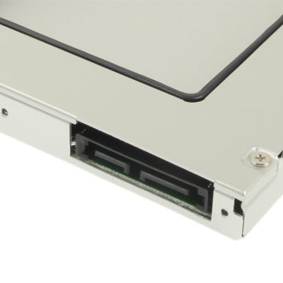 2.5 inch 2nd SATA to SATA HDD Hard Drive Caddy ,Thickness: 12.7mm(Silver)