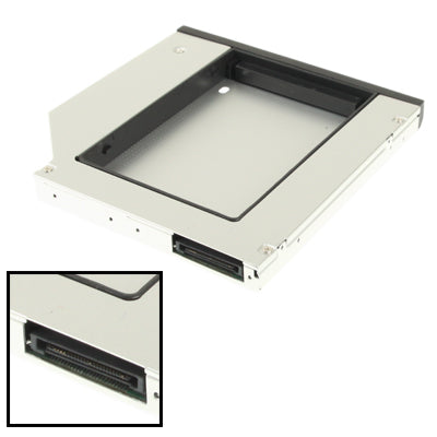 2.5 inch 2nd HDD Hard Drive Caddy SATA for IBM ThinkPad R60 / R61 / R51,(Thickness: 12.7mm)(Silver)