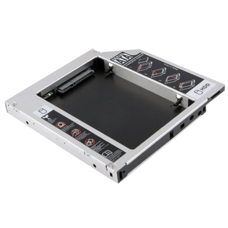 2.5 inch Universal Second HDD Caddy, IDE to SATA HDD Hard Drive Caddy, Thickness: 12.7mm