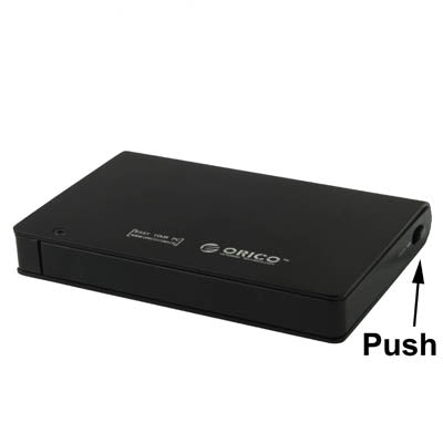 2.5 inch USB 3.0 E-SATA HDD-ROM Mobile Rack(Black)