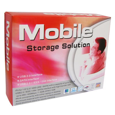 1.8 inch HDD CE External Case