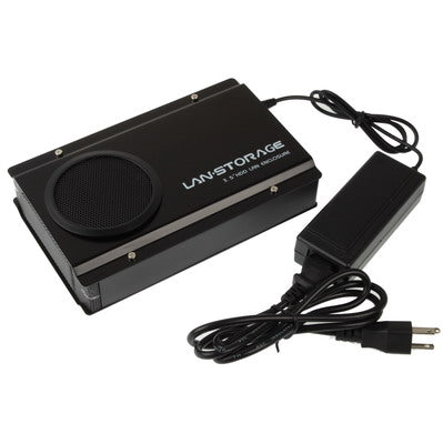 3.5 inch HDD Case SATA to USB LAN Storage, Support BT Download(Black)