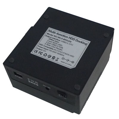 2.5 inch & 3.5 inch Multi-function USB 2.0 SATA HDD Docking with Card Reader & 3 ports SATA HDD & 2 ports HUB