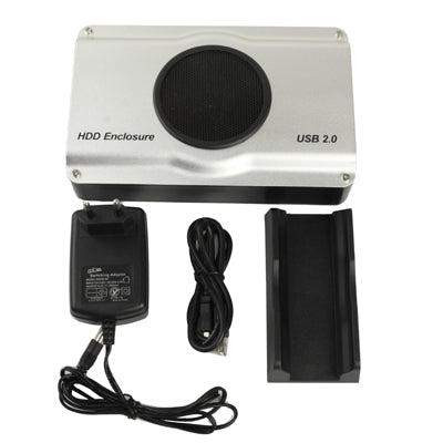 3.5 inch USB 2.0 HDD Enclosure with ESATA Port