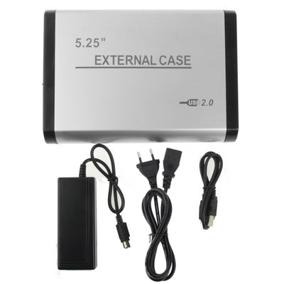 5.25 inch IDE USB 2.0 HDD External Case , With