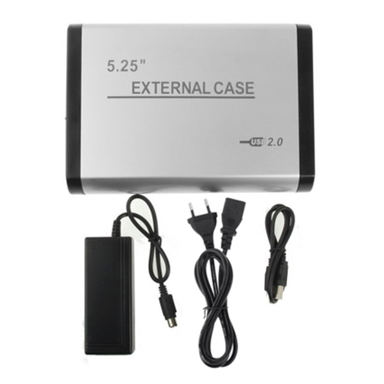 5.25 inch IDE USB 2.0 HDD External Case , With