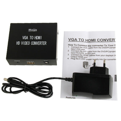 VGA to HDMI Audio Converter