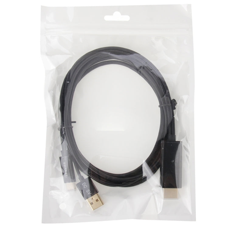 2m USB-C / Type-C 3.1 Male to HDMI Male Data Cable, For Galaxy S9 & S9 + & S8 & S8 + & Note 8 / HTC 10 / Huawei Mate 10 & Mate 10 Pro & P20 & P20 Pro / MacBook 12 inch / MacBook Pro