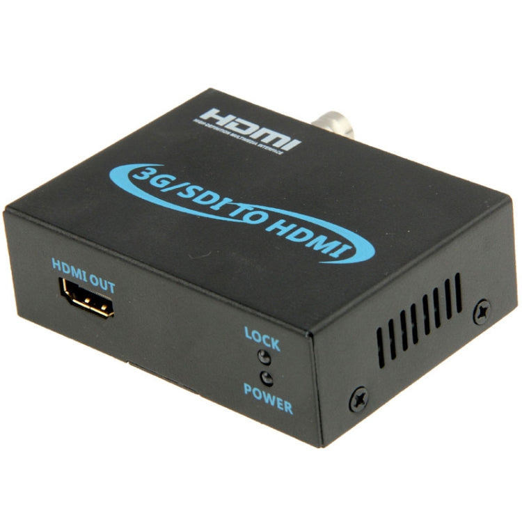 Full HD Output 1080P SDI To HDMI Converter 3G-SDI to HDMI for Driving Monitor, Model: AY-3501(Black)