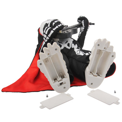 Ghost Style Halloween Electric Toys With Guitar / Halloween Supplies(Black)