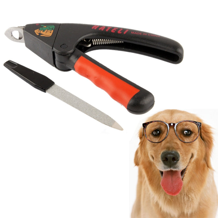 M189-1 Professional Nail Clipper and File Set for Pet(Black)