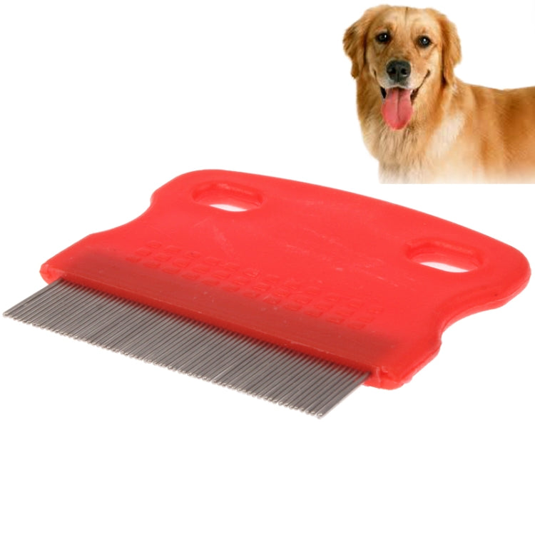 Mini Portable Pet Dog Grooming Comb / Remove Lice and Dandruff (Random Color Delivery)