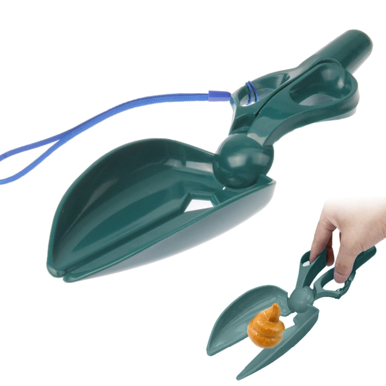 Practical Plastic Scissor Shaped Feces Picker Excrement Clip