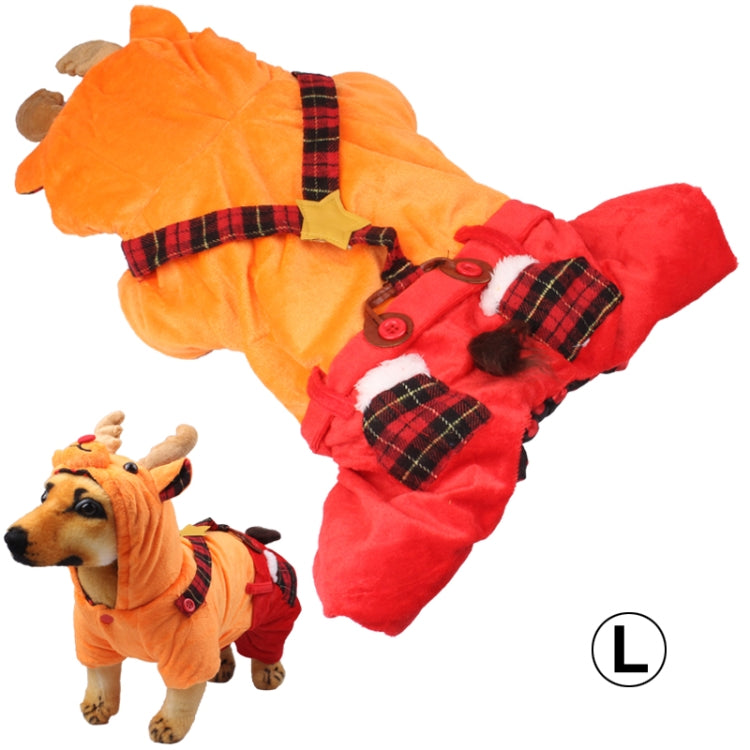 Lovely Elk Style Dog Coat Autumn / Winter Clothes
