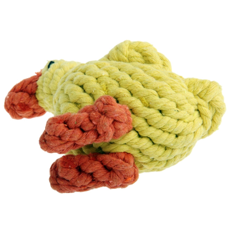 Duck Style Pet Handmade Cotton Rope Toy