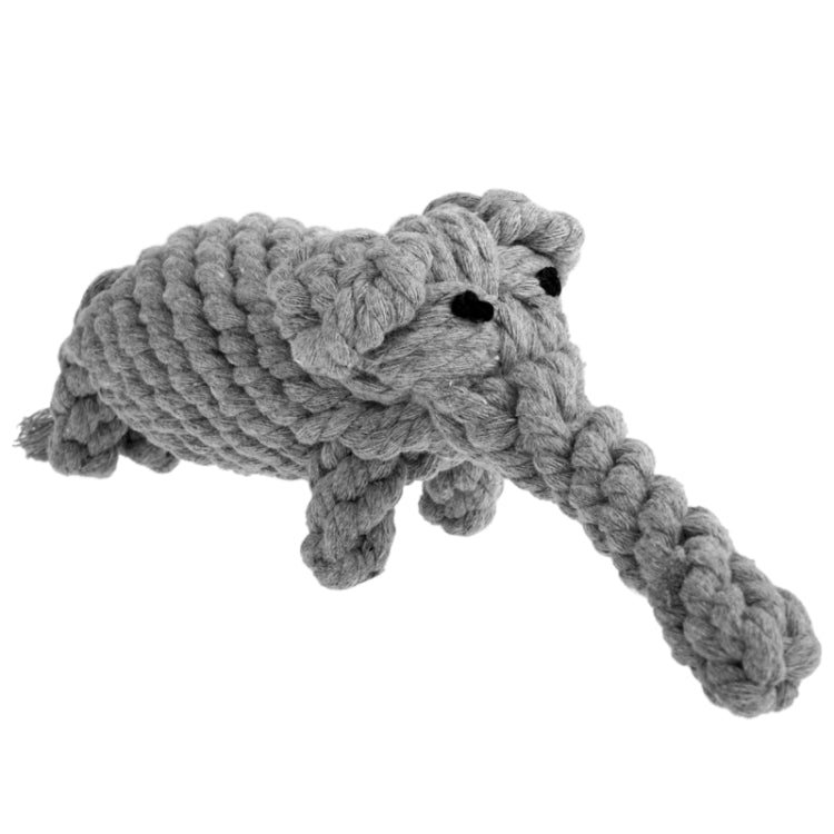 Elephant Style Pet Handmade Cotton Rope Toy