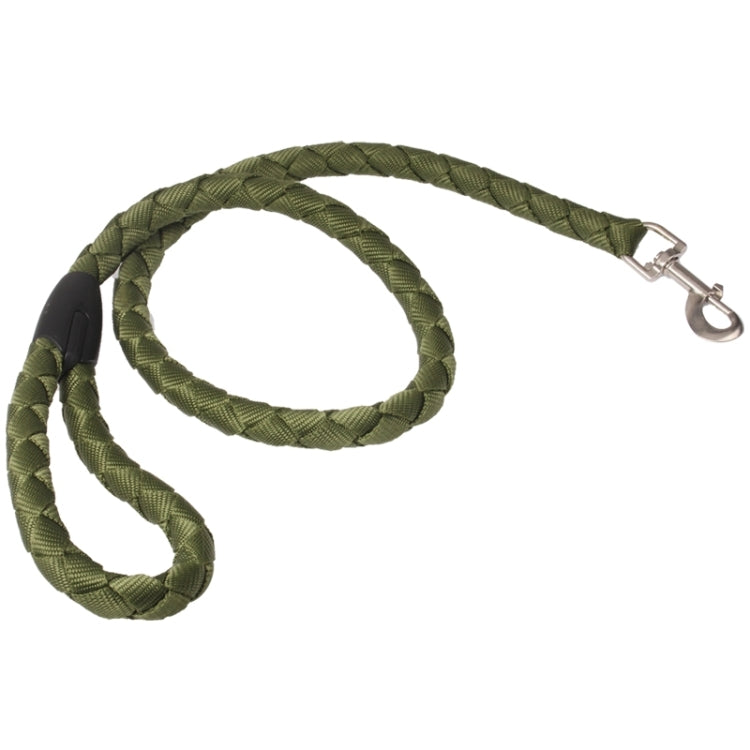 Durable Harness Lead Leash Traction Rope Dog Safety Rope Chain for Dog Pet, Length: 1.0m(Army Green)