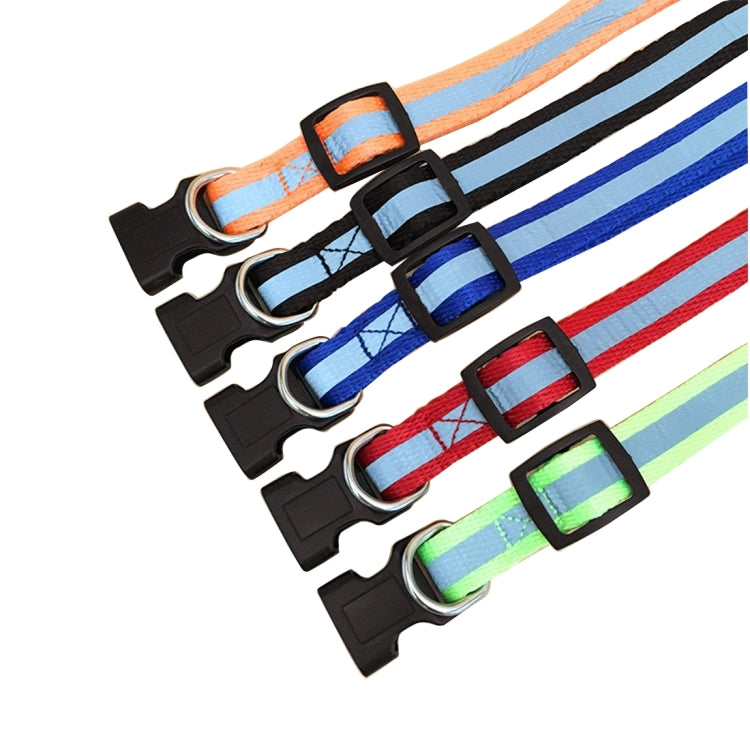 Durable Harness Lead Leash Traction Rope Dog Safety Rope Chain with Reflective Stripe, Size: 120cm(L) x 1.0cm(D), Random Color Delivery