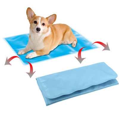 Dog / Cat Summer Heat Ice Pad, Suitable for Teddy, Bichon, Poodle, Chihuahua, Size: 39 x 29cm, Random Color Delivery