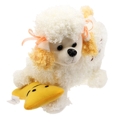 Pet Dog Smiling Face Bones Plush Toys