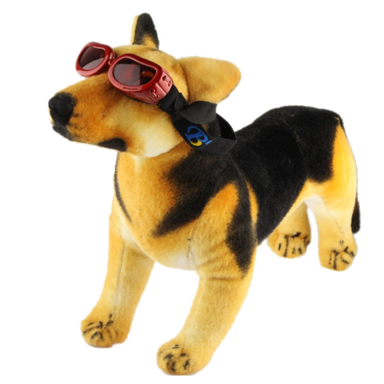 Fashion Pet Dog UV Goggles / Sunglasses Eye Wear Protection(Red)