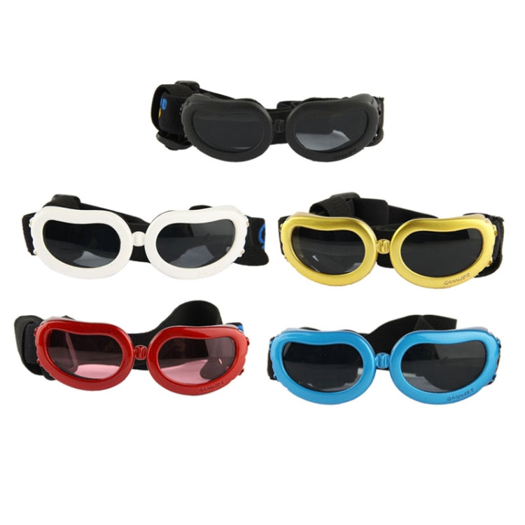 Fashion Pet Dog UV Goggles / Sunglasses Eye Wear Protection(Red)