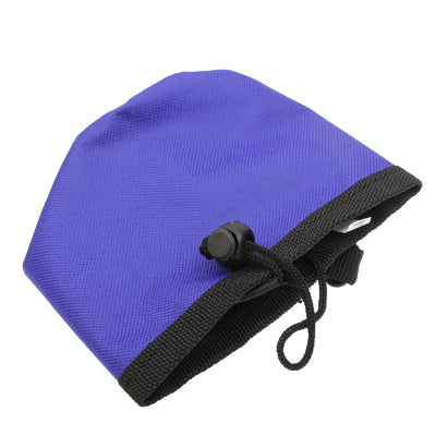 Collapsible Fabric Travel Pet / Dog Food Bowl with Pothook and String