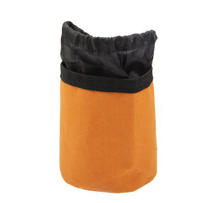 Collapsible Fabric Travel Pet / Dog Food Bowl with Pothook and String