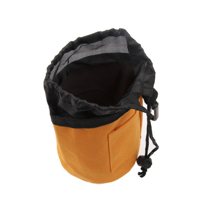 Collapsible Fabric Travel Pet / Dog Food Bowl with Pothook and String