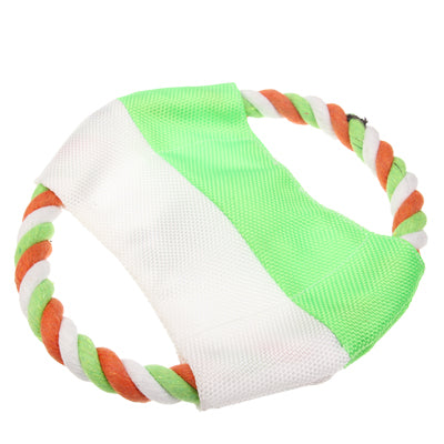 Cotton Cord Dog Flying Disc, Random Color Delivery