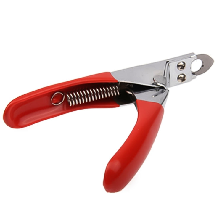 Herringbone Pet Nail Clippers(Red)